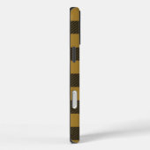Tan Buffalo Plaid Check Case-Mate iPhone Case (Achterkant / Rechts)