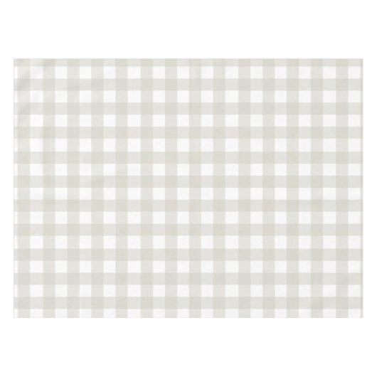 Tan Buffalo Tablecloth Tafelkleed (Voorkant (Horizontaal))
