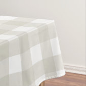 Tan Buffalo Tablecloth Tafelkleed (Voorbeeld)