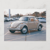 Tan BUG vintage auto Briefkaarten (Voorkant)
