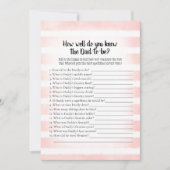 Tan Bunny Pink die vader het beste schoenenspel ke Kaart (Voorkant)