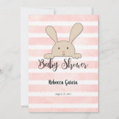 Tan Bunny Pink Old Wives Tales Game Kaart (Achterkant)