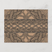 TAN CABLE BREI Ansichtkaart II Briefkaart (Voorkant)