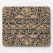 TAN CABLE TRICOT Muismat (Voorkant)
