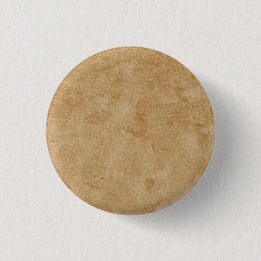 Tan Chamois Faux Leather Ronde Button 3,2 Cm (Voorkant)