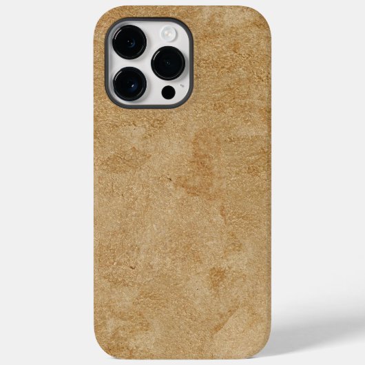 Tan Chamois Lederen Print Case-Mate iPhone Case (Achterkant)