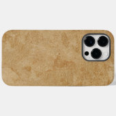 Tan Chamois Lederen Print Case-Mate iPhone Case (Achterkant (horizontaal))