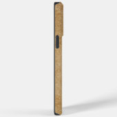 Tan Chamois Lederen Print Case-Mate iPhone Case (Achterkant / Rechts)