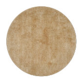 Tan Chamois Lederen Print Snijplank (Voorkant)