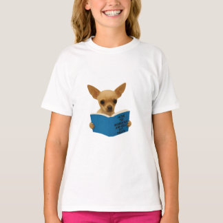 Tan Chihuahua how to Misbehave  T-shirt