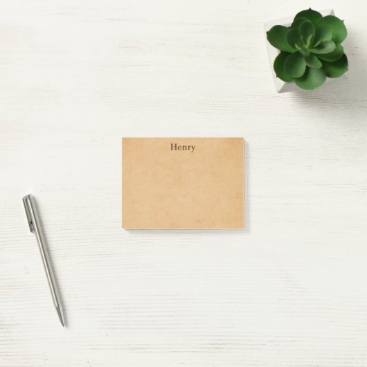 Tan Classic Trendy Post-it® Notes (Kantoor)