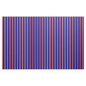 Tan, Coral, Crimson en Blue Lines Stof (Fat Quarter)