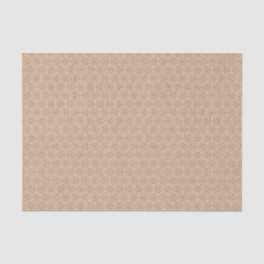 Tan Cowboy Western Kant Weefsel Papier van Dismal (Voorkant)
