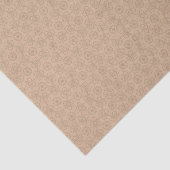 Tan Cowboy Western Kant Weefsel Papier van Dismal (Detail)