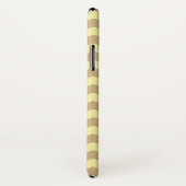 Tan Cream Neutral Chevrons Mode Case-Mate iPhone Case (Achterkant / rechts)