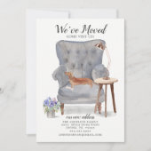 Tan Dachshund | Verplaatsingsaankondiging Aankondiging (Voorkant)