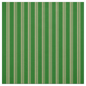 Tan & Dark Green Pattern van Stripes Stof (Swatch)