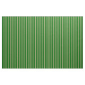 Tan & Dark Green Pattern van Stripes Stof (Fat Quarter)