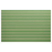 Tan & Dark Green Striped/Lined Pattern Stof (Fat Quarter)