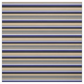 Tan, Dim Gray, Lavender, Midnight Blue en Black Stof (Swatch)