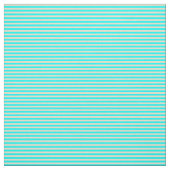 Tan- en Aqua Lined/Striped Pattern Stof (Swatch)