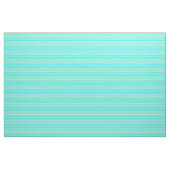 Tan- en Aqua Lined/Striped Pattern Stof (Fat Quarter)