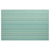Tan- en Blauwgroen strepen Stof (Fat Quarter)