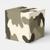 Tan en Brown Army Style Mission Compleet Bedankdoosjes (Achterkant)