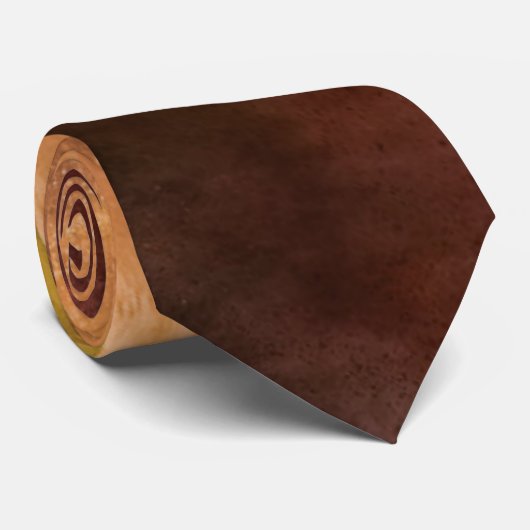 Tan en Brown Ombre Stropdas (Opgerold)