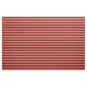 Tan en Dark Red Lined Pattern Stof (Fat Quarter)