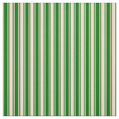 Tan en donkergroen gekleurd striped/Lined Pattern Stof (Swatch)