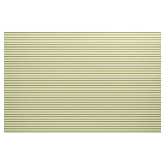 Tan en Green Lined Pattern Stof (Yard (91,4 cm))