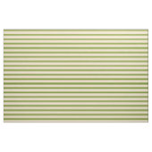 Tan en Green Lined Pattern Stof (Fat Quarter)