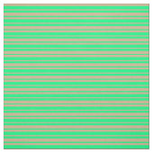 Tan en Green Pattern Stof (Swatch)