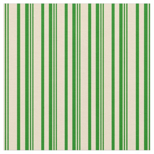 Tan en groene lijnen stof (Close Up)