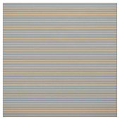 Tan en Light Slate Grey Stripes Pattern Stof (Swatch)