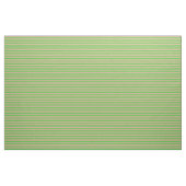 Tan en Lime Green met gekleurde stripte patronen Stof (Yard (91,4 cm))