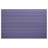 Tan en Midnight Blue Lined/Striped Pattern Stof (Fat Quarter)