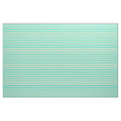 Tan- en Turquoise Striped/Lined Pattern Stof (Fat Quarter)