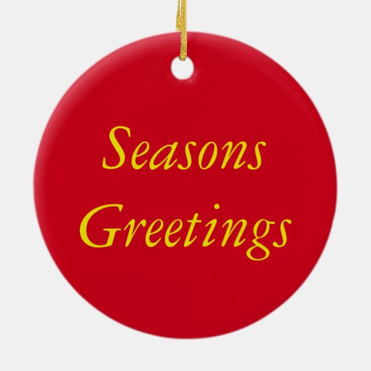 Tan en White Chihuahua Keramisch Ornament (Achterkant)