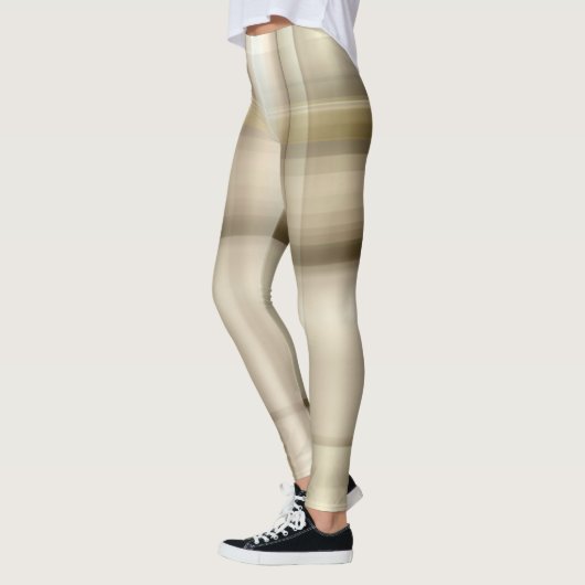 Tan en witte Leggings (Links)