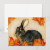 TAN EN ZWARTE BRIEFKAART (Voorkant / Achterkant)