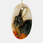 TAN EN ZWARTE KERAMISCH ORNAMENT (Rechts)