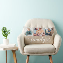 Tan Family Heart Script 3 Foto Collage