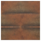 Tan Faux Leather opzadelen Stof (Swatch)