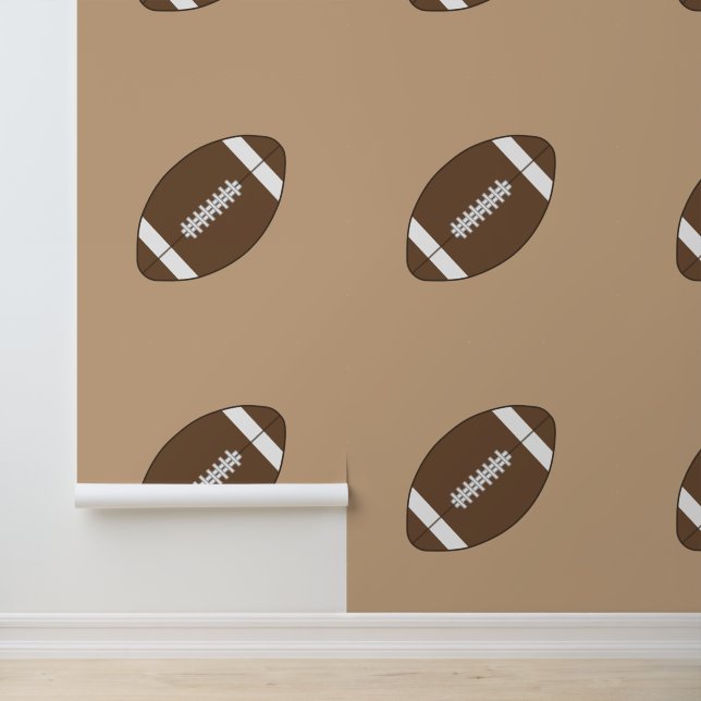 Tan Football Wallpaper Behang (Applicatie)