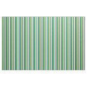 Tan, Forest Green, Deep Sky Blue, Black en White Stof (Fat Quarter)