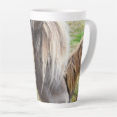 Tan gekleurde Shetland Pony, Latte Mok (Rechterhoek)