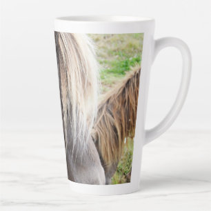 Tan gekleurde Shetland Pony, Latte Mok