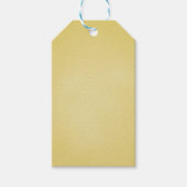 Tan Grainy Texture Kijk Cadeaulabel (Voorkant)
